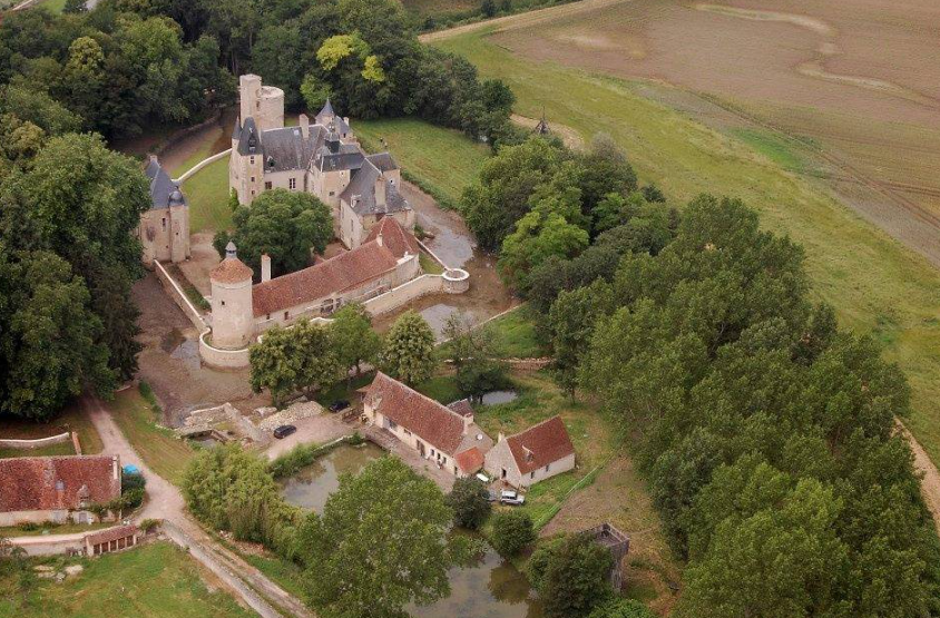 Castle of Bannegon, France